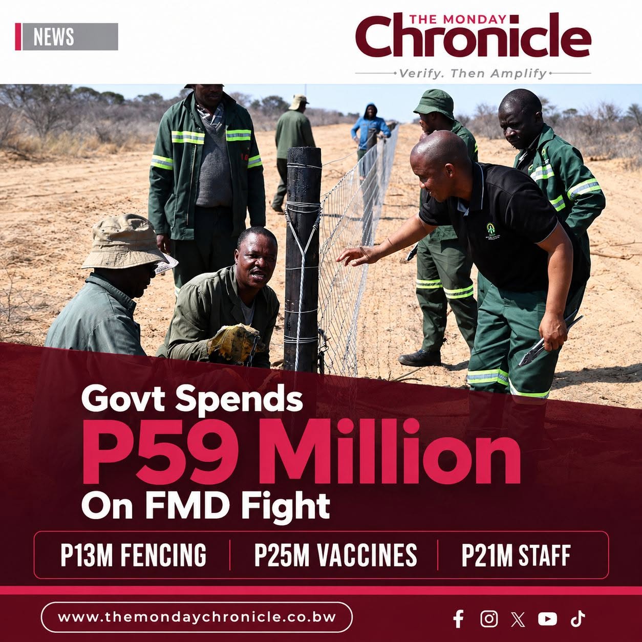 Govt allocates P59 Million for national Foot-and-Mouth Disease (FMD) containment